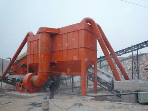 破碎筛分气箱式布袋除尘器